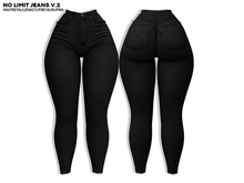 ROULY :: No Limit Jeans V.2 - Black