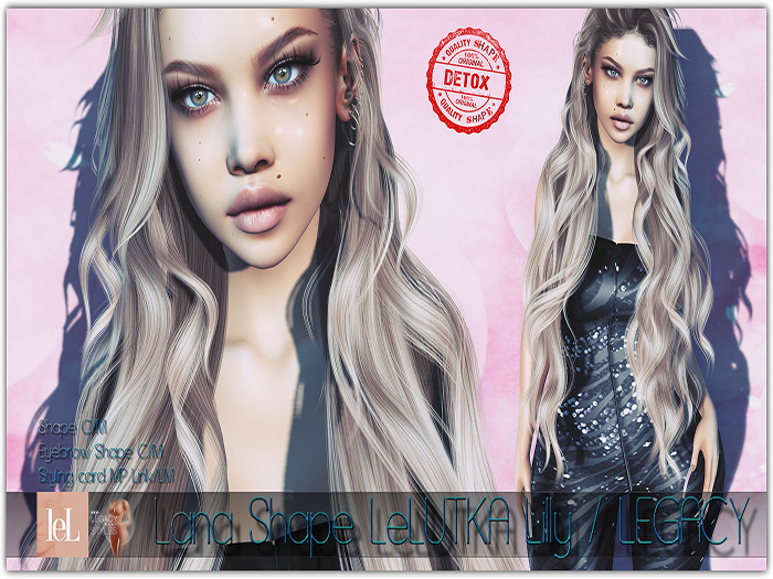 [Detox Shape] Lana Shape LeLUTKA Lilly-LEGACY