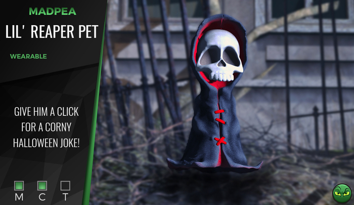 MadPea Lil' Reaper Pet 