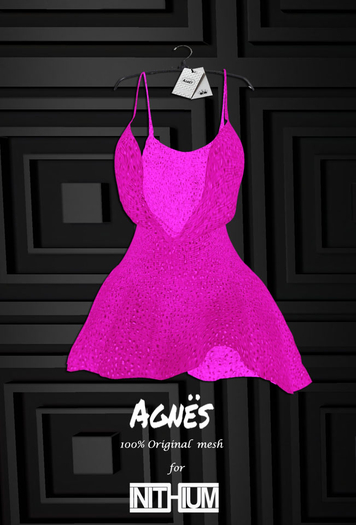 <Agnes> FRESH -KUPRA DRESS #5