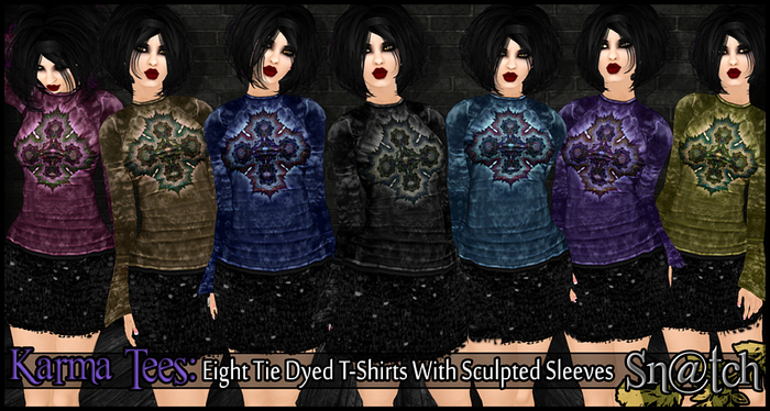 :::Sn@tch Karma Tie Dye Tees:::