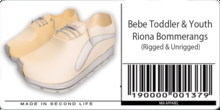 Mia Bebe TODDLER & YOUTH Riona Bommerangs - Banana [Wear]