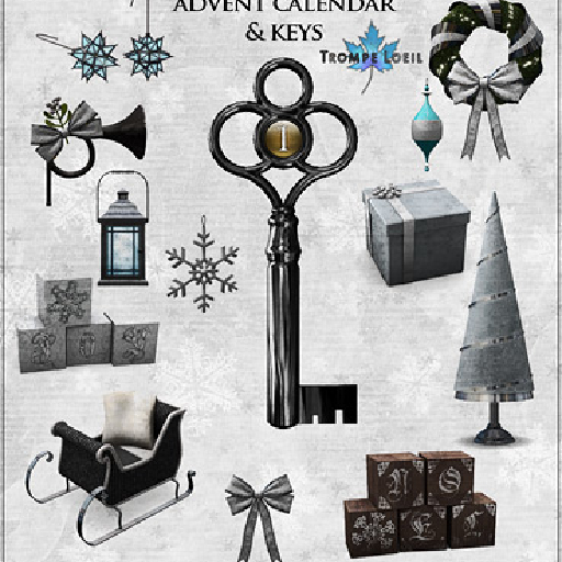 Trompe Loeil - Advent Key (9)