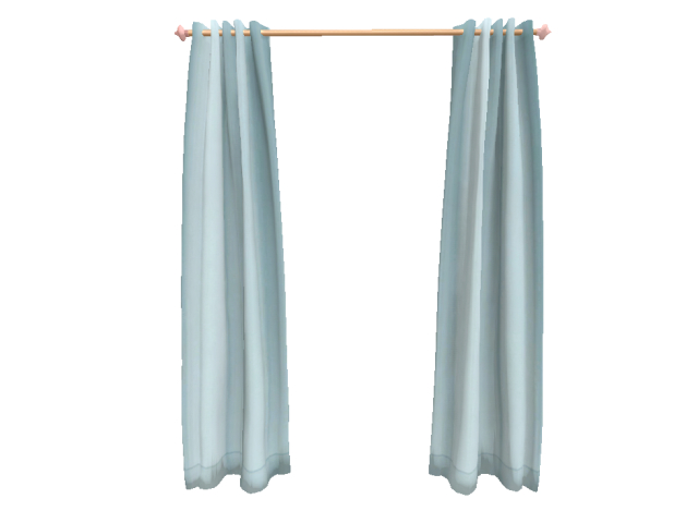 MissM - Lilly Curtains ( Blue )