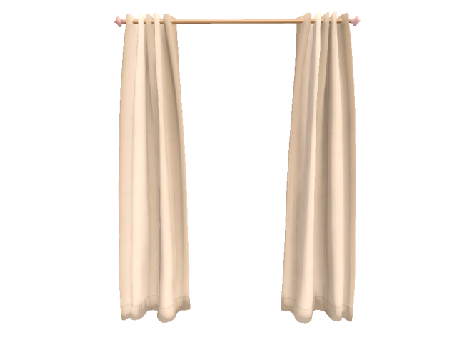 MissM - Lilly Curtains ( Creame )