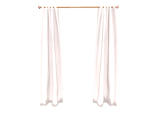 MissM - Lilly Curtains ( White )