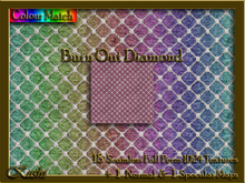 Burn Out Diamond Seamless Texture Set
