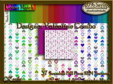 Designer Valentine Combo Seamless Texture Set