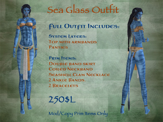 Sea Glass Full Outfit