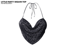 ROULY :: Little Party Sequin Top - Opium