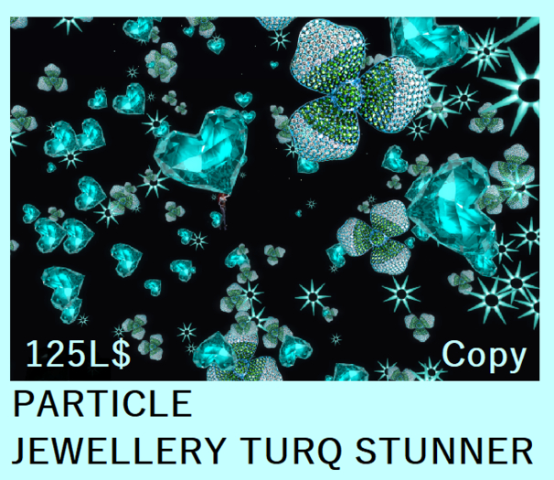 PARTICLE JEWELLERY TURQ STUNNER