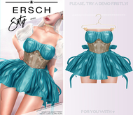 ERSCH - Saty Dress  -turquoise-