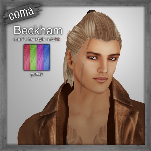 *Coma* Beckham Hair - Punks