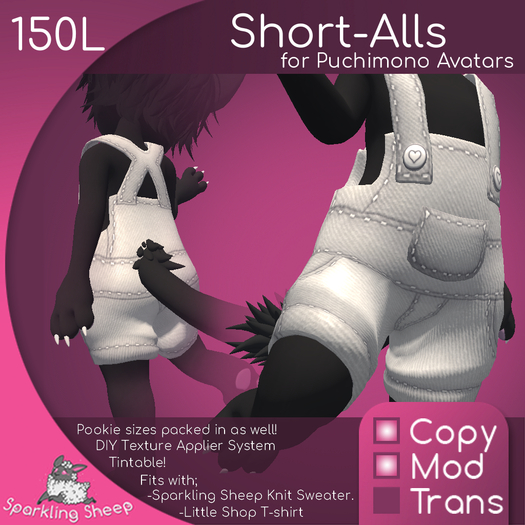 Puchimono Short-Alls