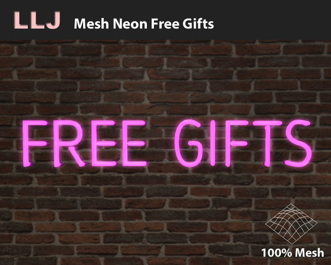 LLJ Mesh Neon Free Gifts