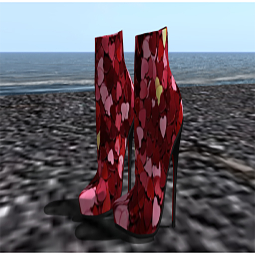 AXE , SHOES, HEARTS, VALENTINE'S DAY.