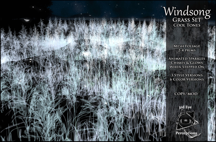 Wind Song Grass ( Cool Tone Set )