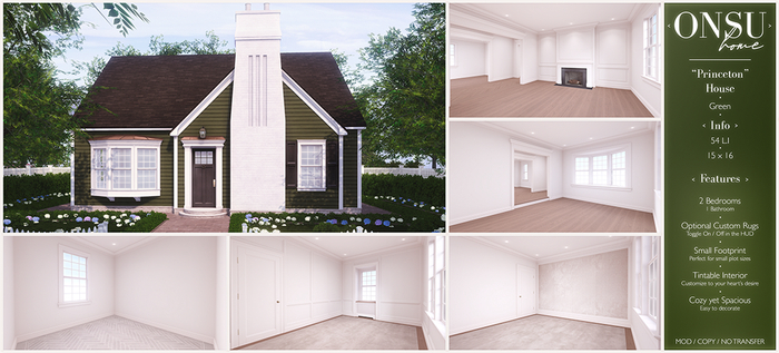 Onsu ~ "Princeton" House ~ Green