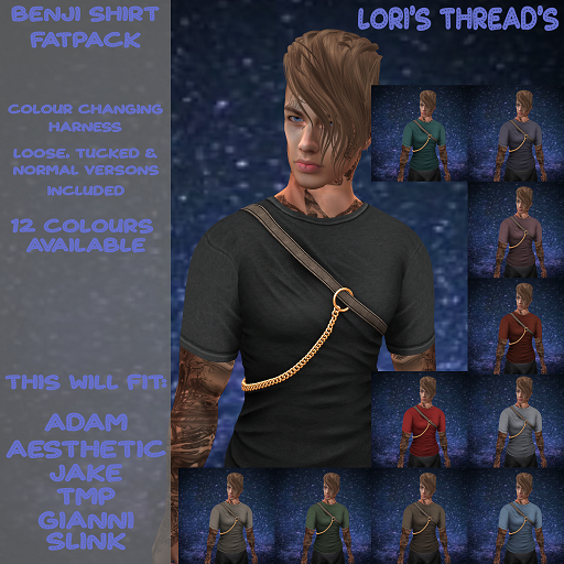 [L.T] Benji Shirt - FATPACK (ADD ME)