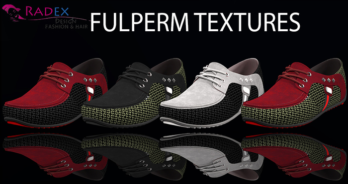 RADEX FULPERM TEXTURES WC1782 Mens Luxury Flat Shoes