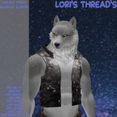 [L.T] Nazu Vest -Camo- Black (ADD ME)