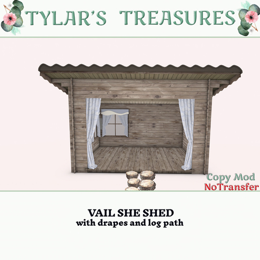 .:TT:.  VAIL SHE SHED   BOX