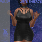 [L.T] Selene Dress - Black (ADD ME)
