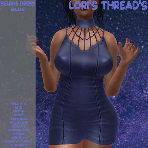 [L.T] Selene Dress - Blue (ADD ME)