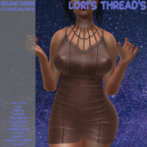 [L.T] Selene Dress - Chocolate (ADD ME)