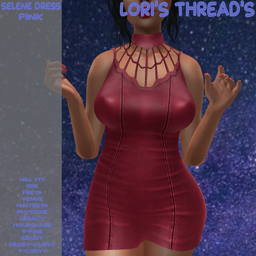 [L.T] Selene Dress - Pink (ADD ME)
