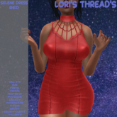 [L.T] Selene Dress - Red (ADD ME)