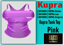 [R39] Kupra Tank Top Pink