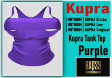 [R39] Kupra Tank Top Purple