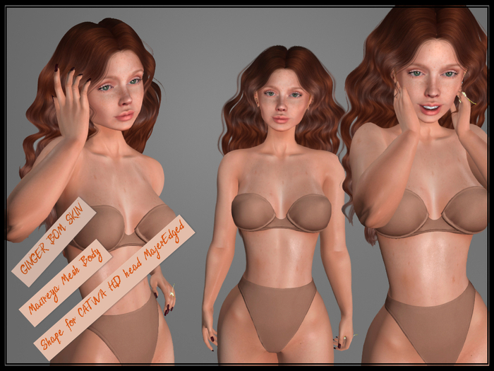 pack ginger skin and shape for bom