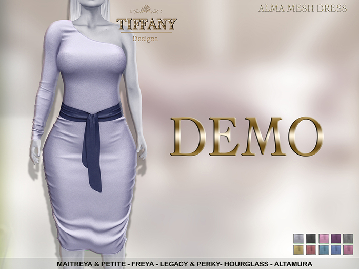 ::TD:: Alma Dress {Mesh} DEMO
