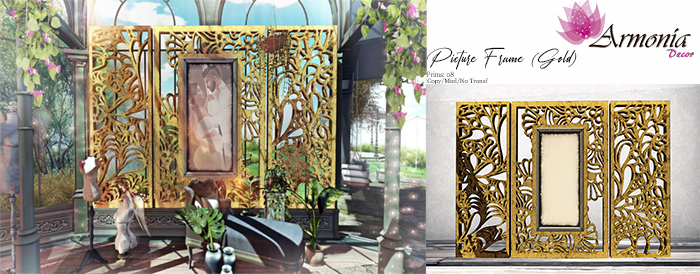 Armonia Decor [AD] Picture Frame (Gold)