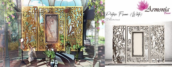 Armonia Decor [AD] Picture Frame (White)