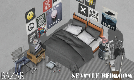 Second Life Marketplace - ~BAZAR~Seattle Bedroom PG