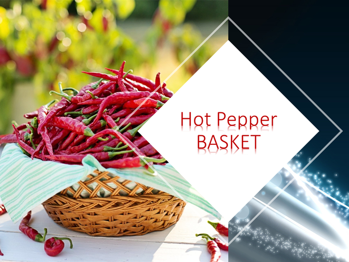 DFS TEXTURE ONLY HOT PEPPER BASKET