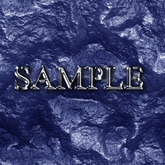 Zoy Texture [ Metal Stone 02 ] Seamless - Blue
