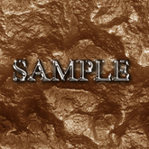 Zoy Texture [ Metal Stone 02 ] Seamless - Brown