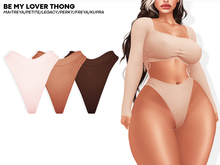ROULY :: Be My Lover Thong - "The Nudes" Pack