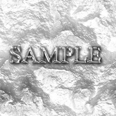 Zoy Texture [ Metal Stone 02 ] Seamless - White