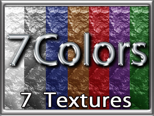 Zoy Texture [ Metal Stone 02 ] Seamless - 7 Colors