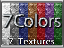 Zoy Texture [ Metal Stone 02 ] Seamless - 7 Colors