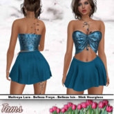 Tied Halter Top and Flared Skirt - Tilly