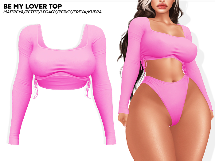 ROULY :: Be My Lover Top - Fuxia