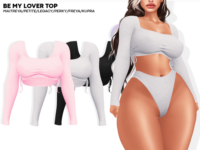 ROULY :: Be My Lover Top - Melange Pack