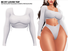 ROULY :: Be My Lover Top - Silver