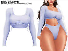 ROULY :: Be My Lover Top - Sky
